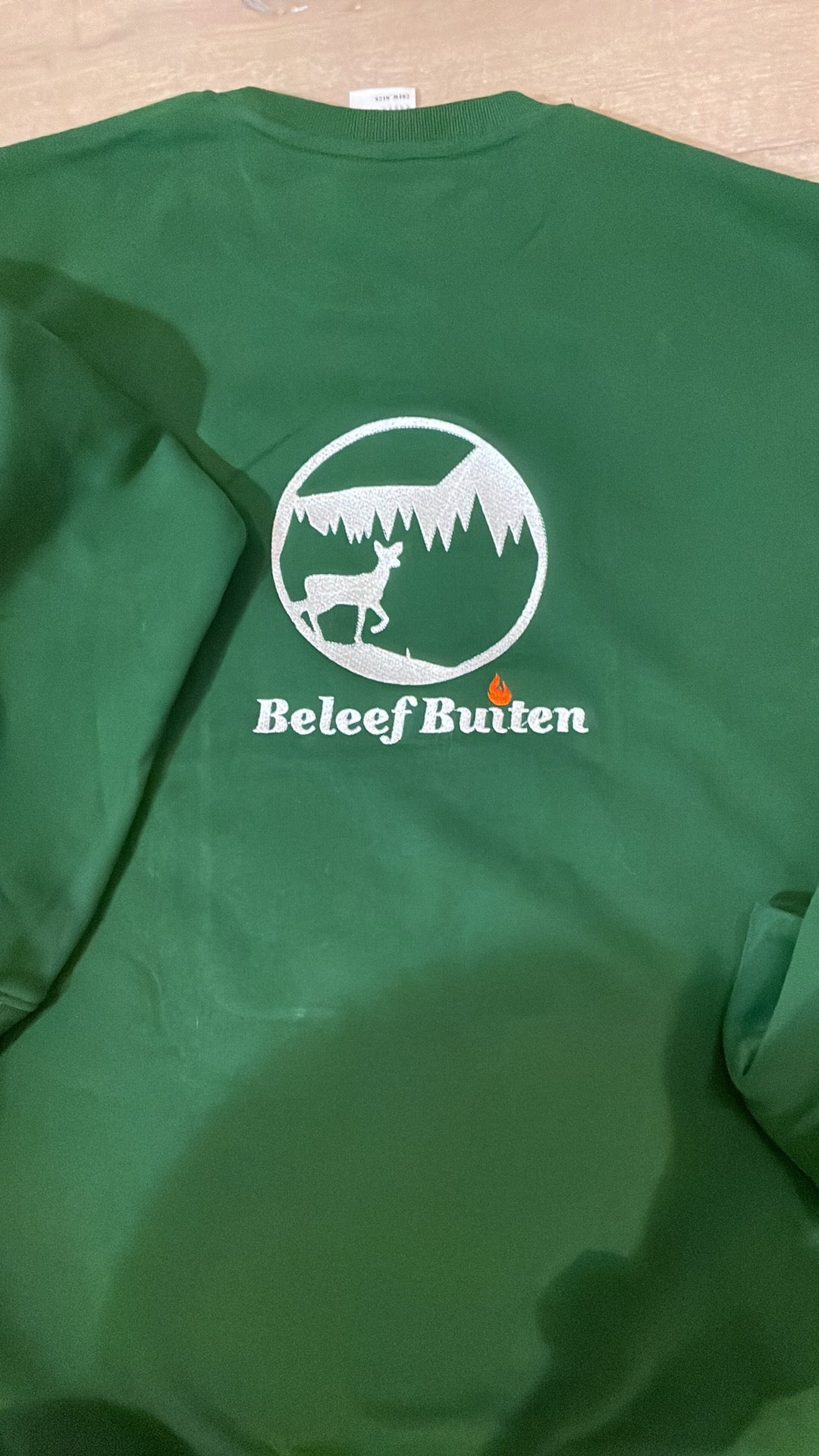 Sweater dames met persoonlijk logo