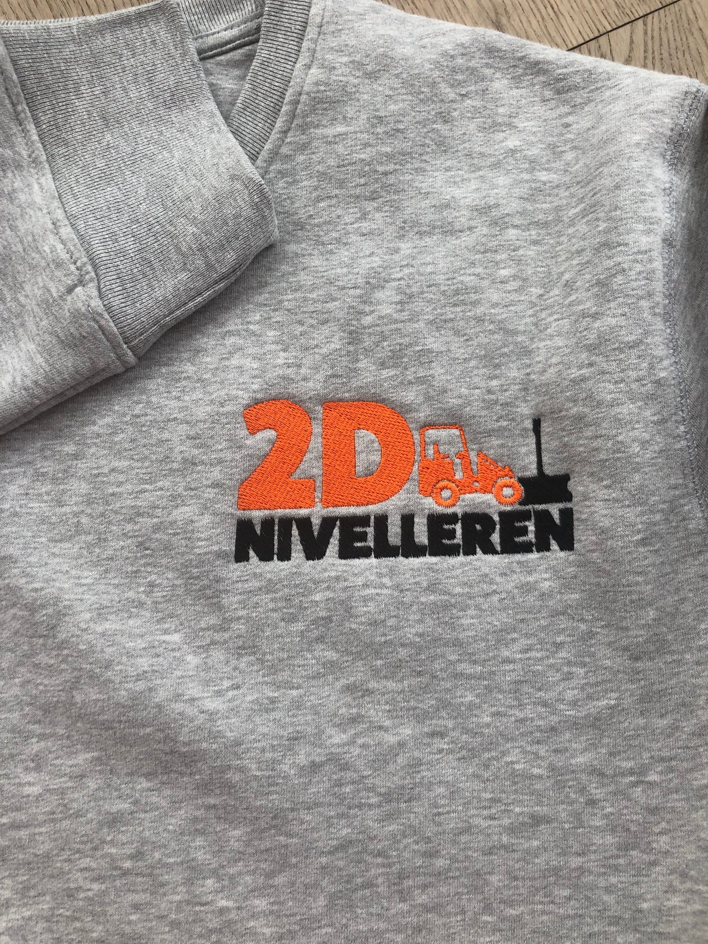 Sweater heren met persoonlijk logo