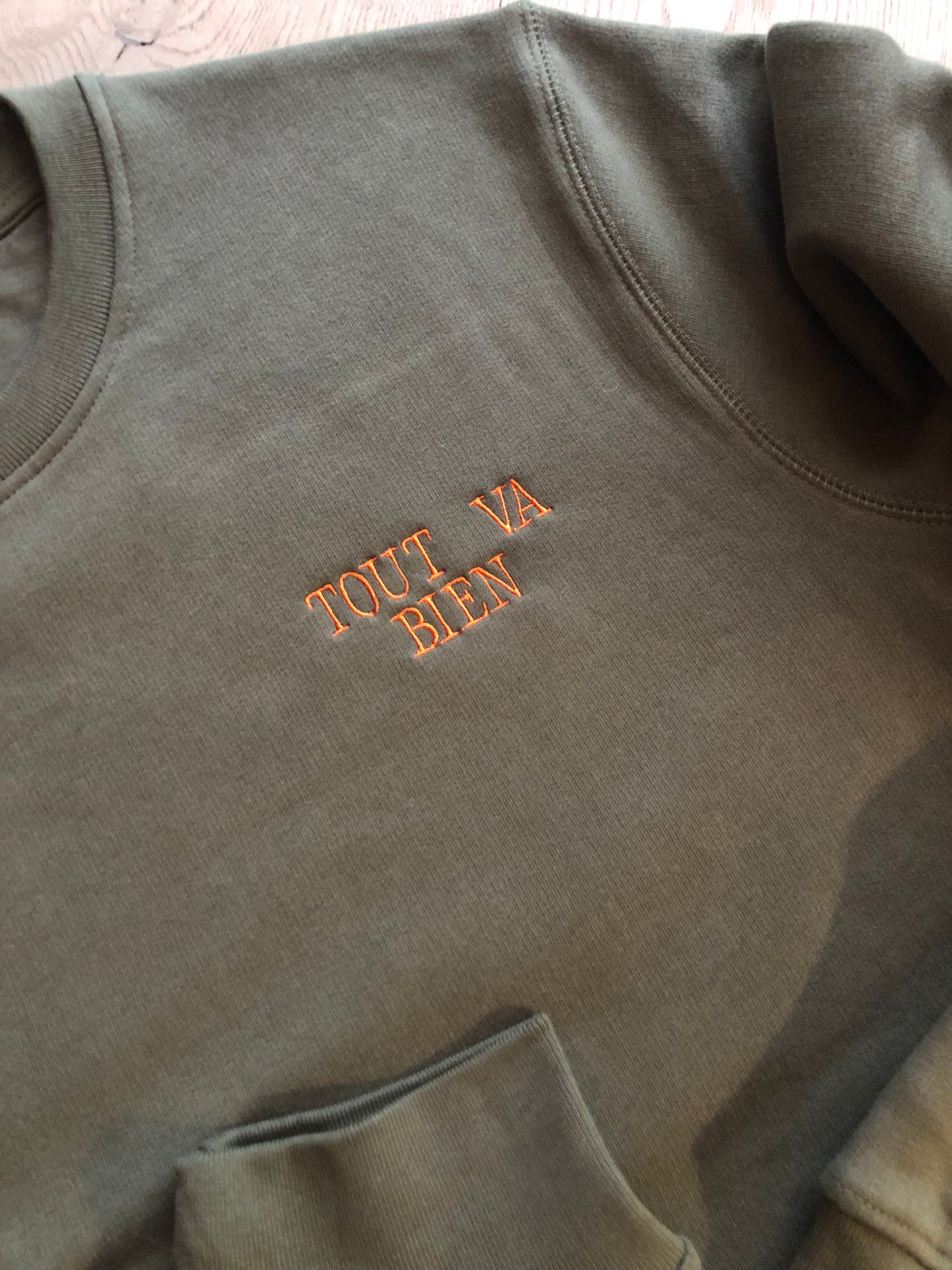 Sweater heren met persoonlijk logo