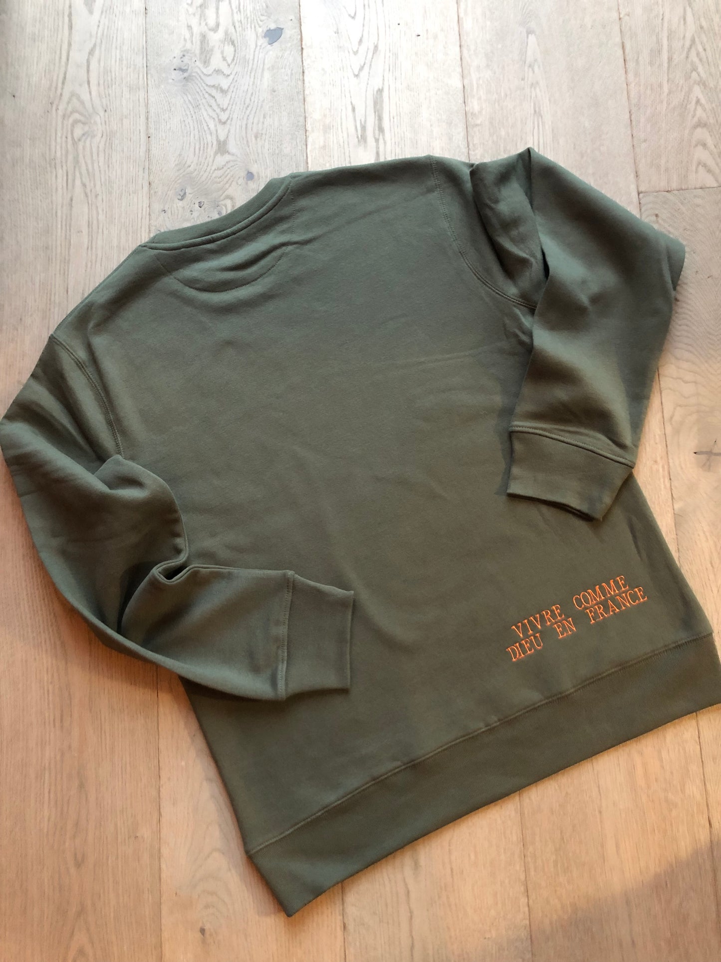 Sweater heren met persoonlijk logo