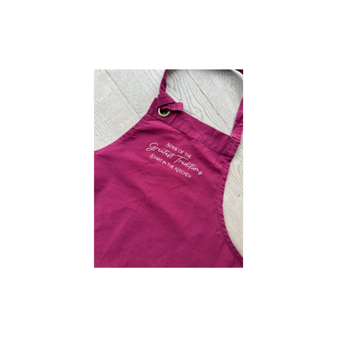 Keukenschort met spreuk